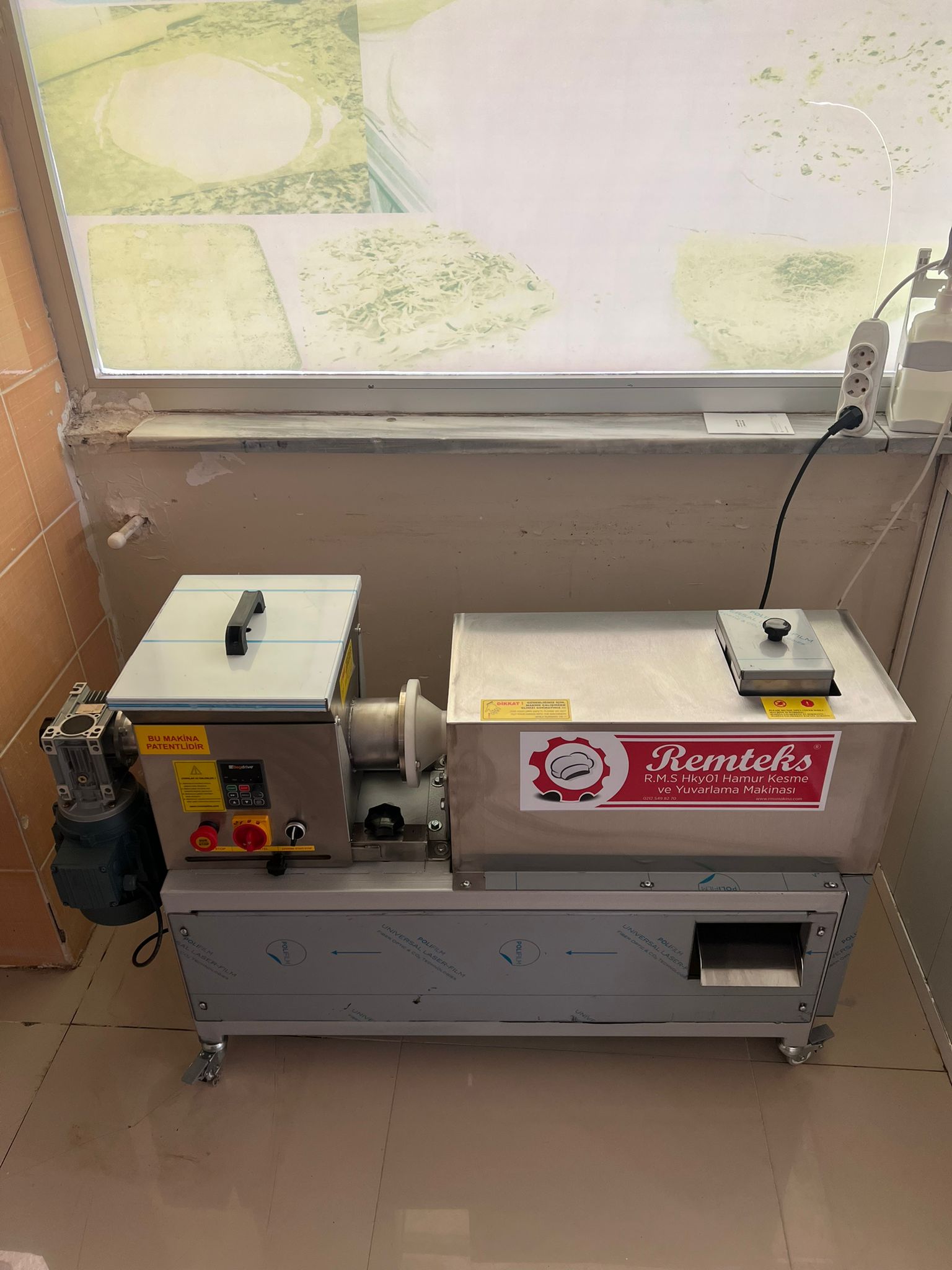 Remteks RMS HKY01 Hamur Kesme ve Yuvarlama Makinesi Teknik Özellikleri